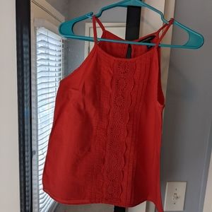 Red/Rust Banana Republic Top